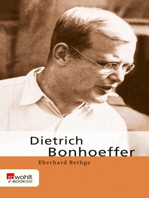 cover image of Dietrich Bonhoeffer